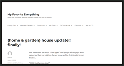 Desktop Screenshot of myfavoriteeverything.com